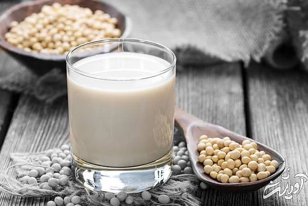 شیر با سویا شیر سویا